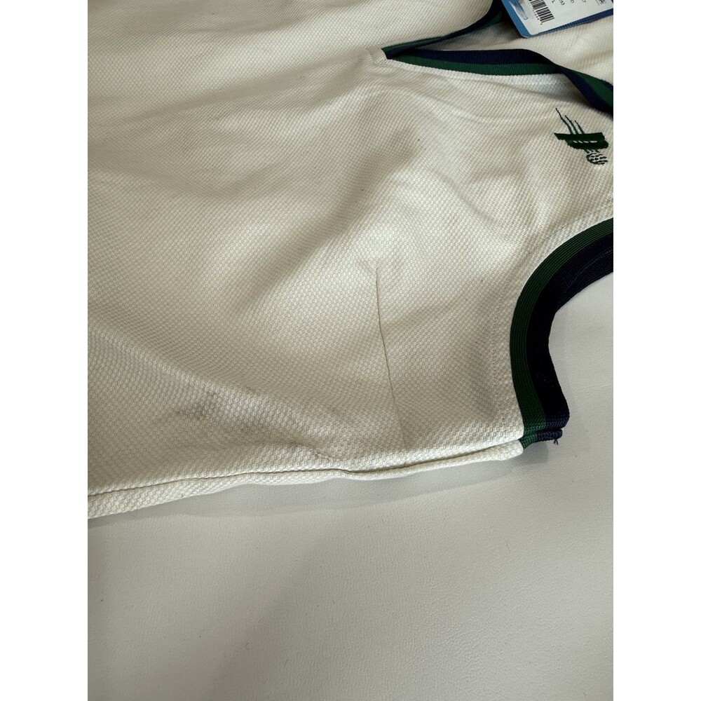 Prince Pickleball Women's Collared Pleated Dress White Green Size L - Picture 8 of 10